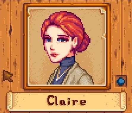 claire likes stardew|Everything You Need To Know About Claire .